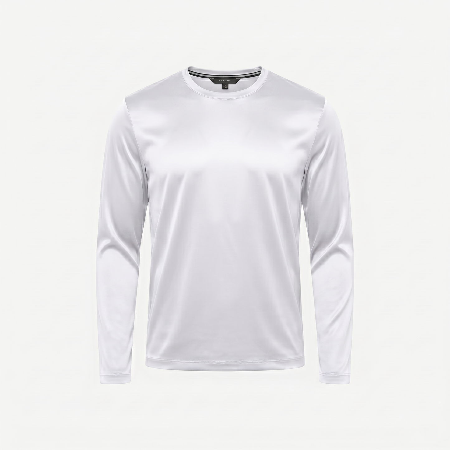 Marbenio's White Shiny Longsleeve