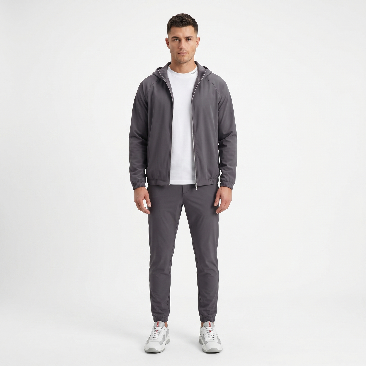 Marbenio's Grey Hooded Tech Set
