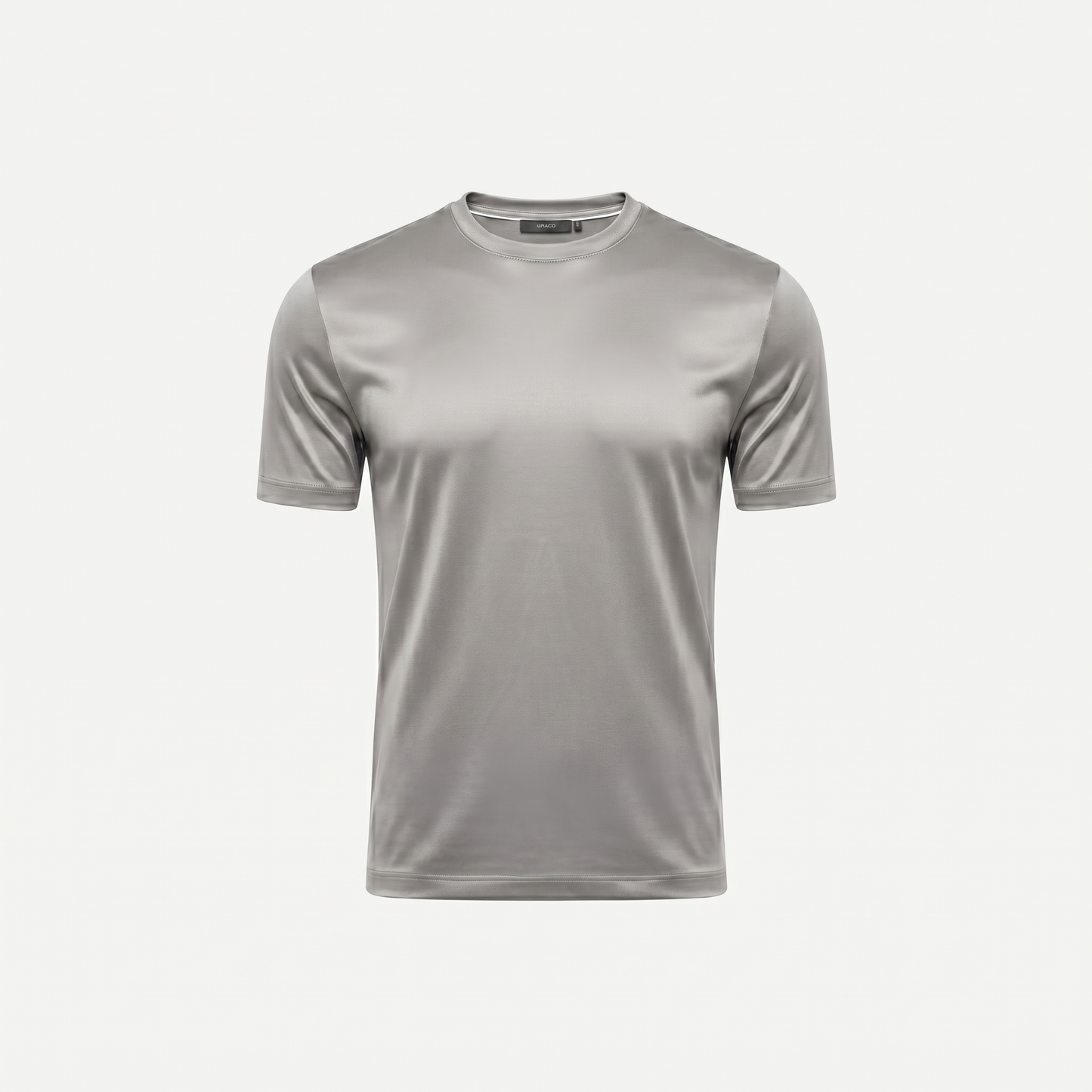 Marbenio's Light Grey Shiny T-Shirt