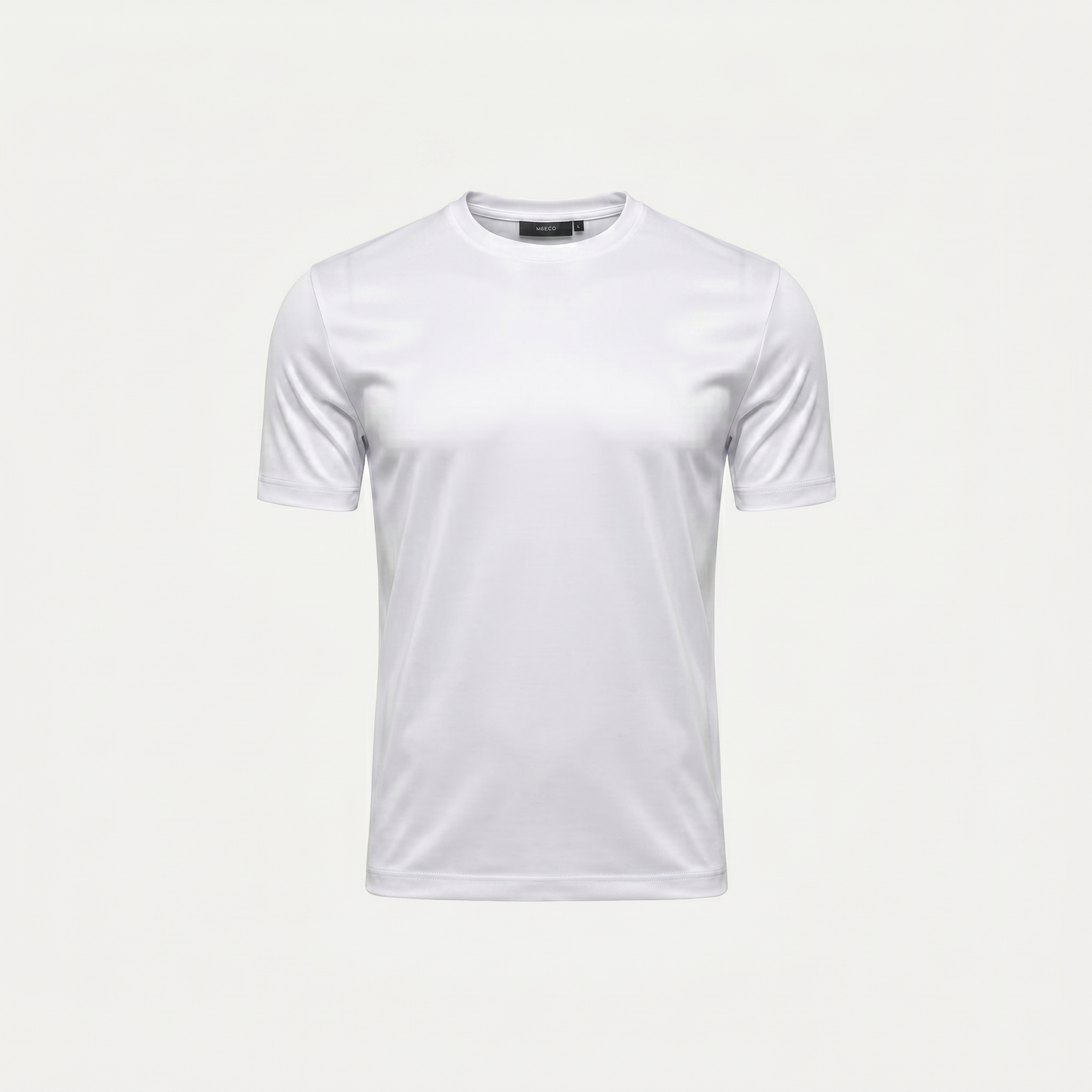 Marbenio's White Shiny T-Shirt