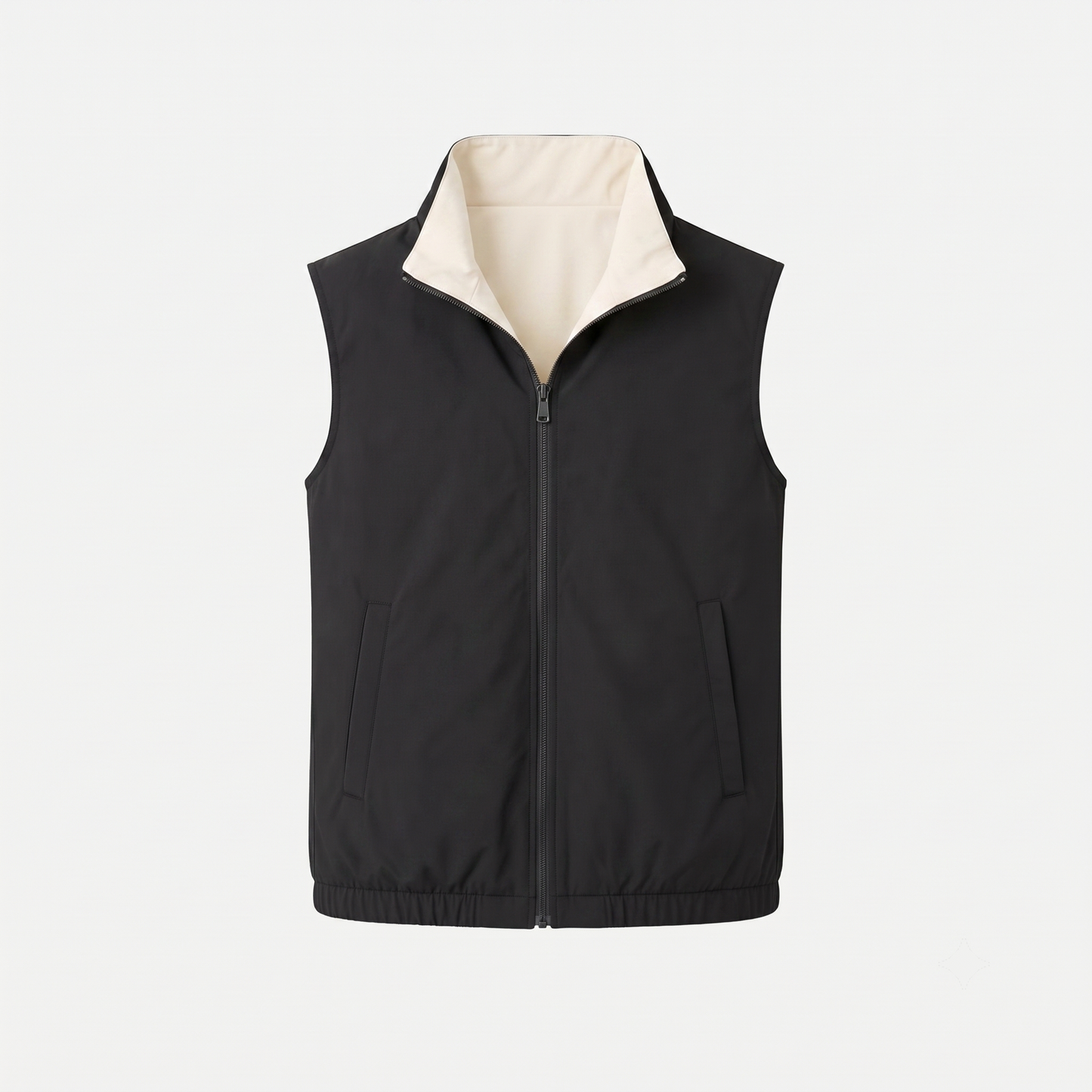 Marbenio's Black Reversible Gilet