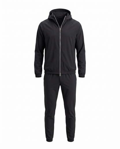 Marbenio's Black Hooded Tech Set