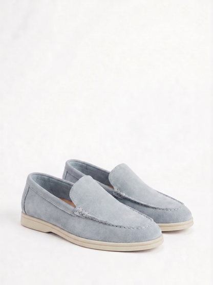 Velour Loafer Sky Blue