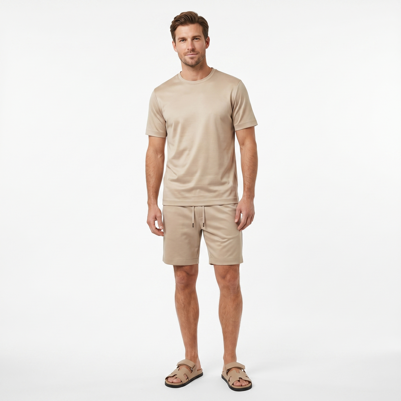 Saint-Tropez Beige Summer Set – reverse side