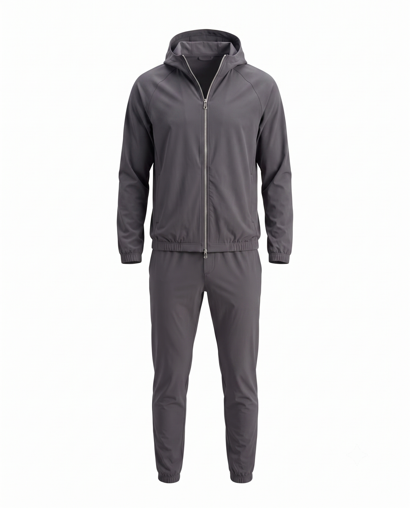 Marbenio's Grey Hooded Tech Set – front view