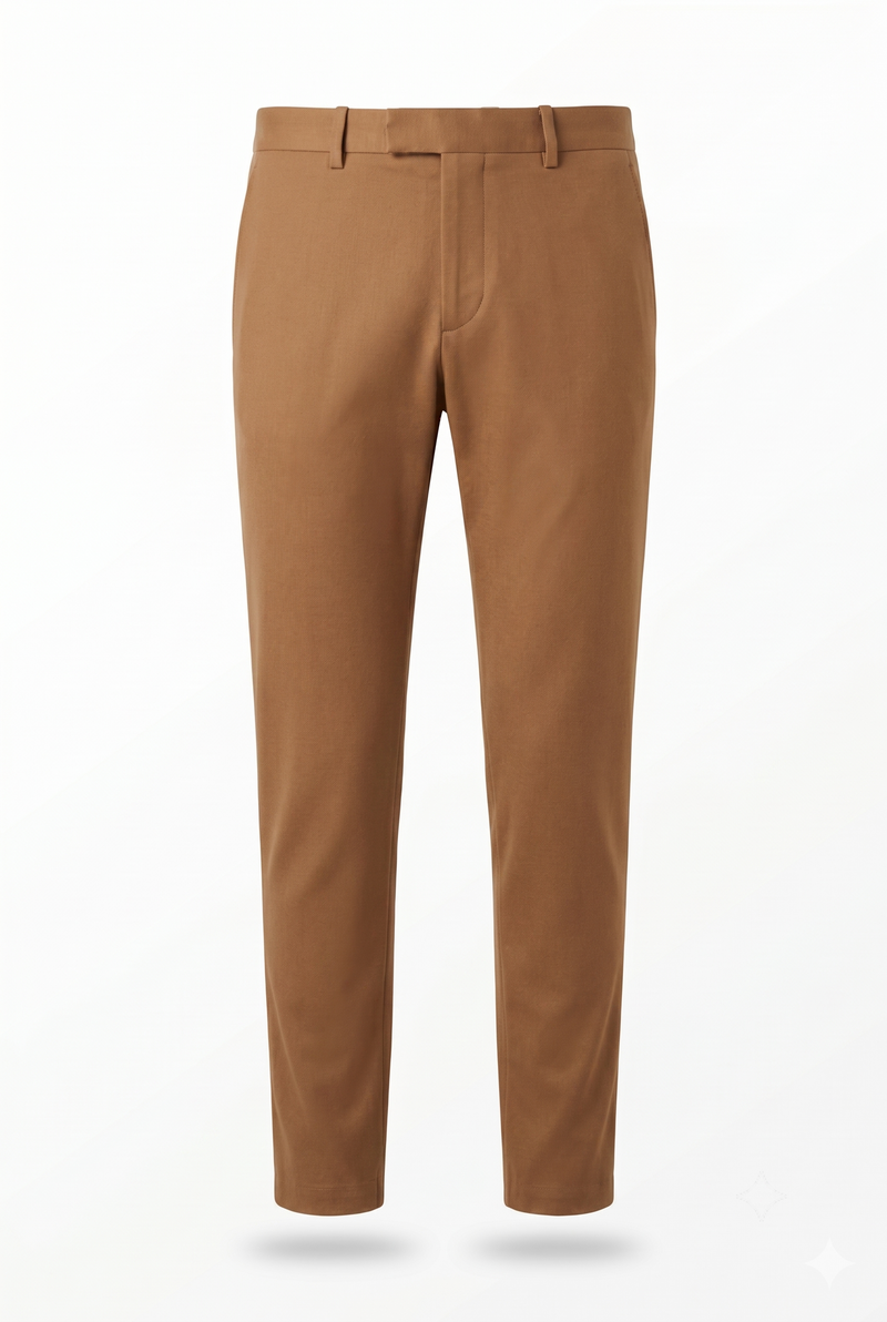 Marbenio's Camel Pantalon – front view