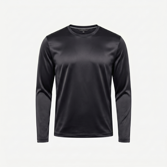 Marbenio's Black Shiny Longsleeve