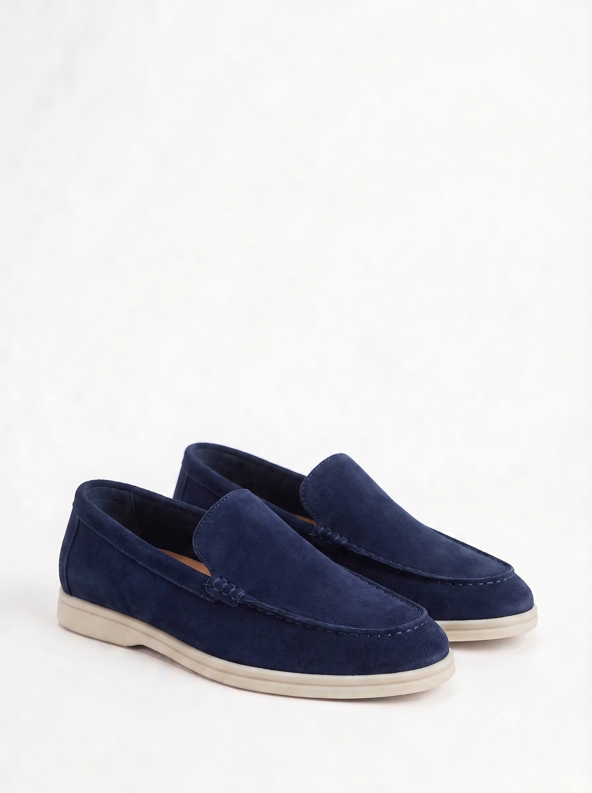Velour Loafer Navy