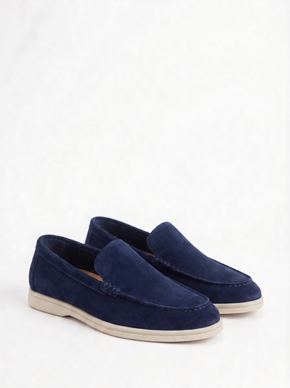 Velour Loafer Navy