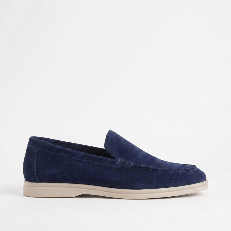 Velour Loafer Navy