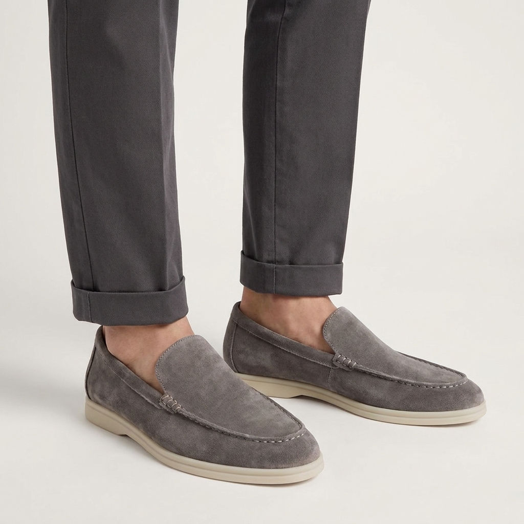 Velour Loafer Brown