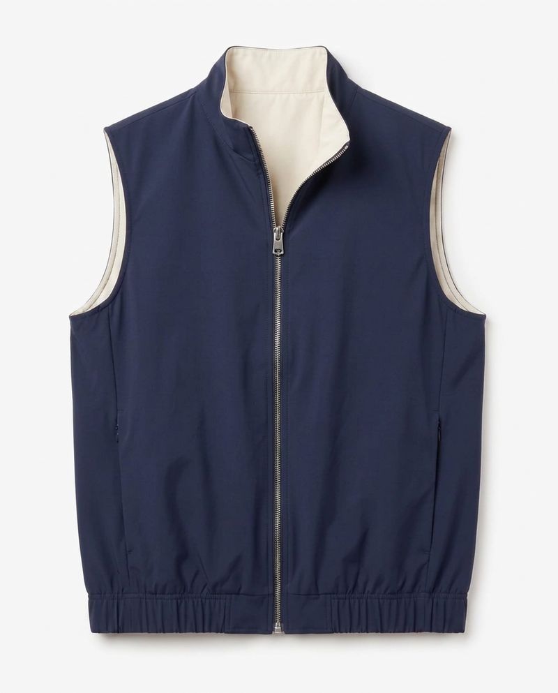Reversible Gilet Navy