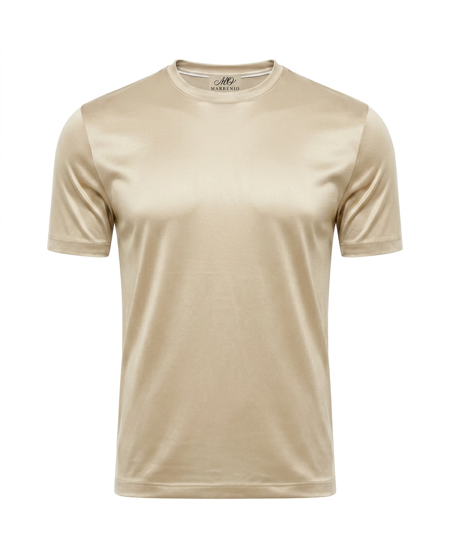 Silk Touch T-Shirt Beige