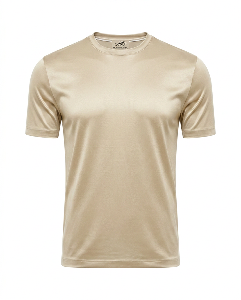 Silk Touch T-Shirt Beige