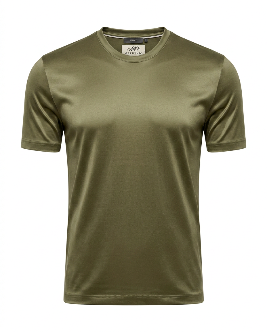 Silk Touch T-Shirt Olive Green