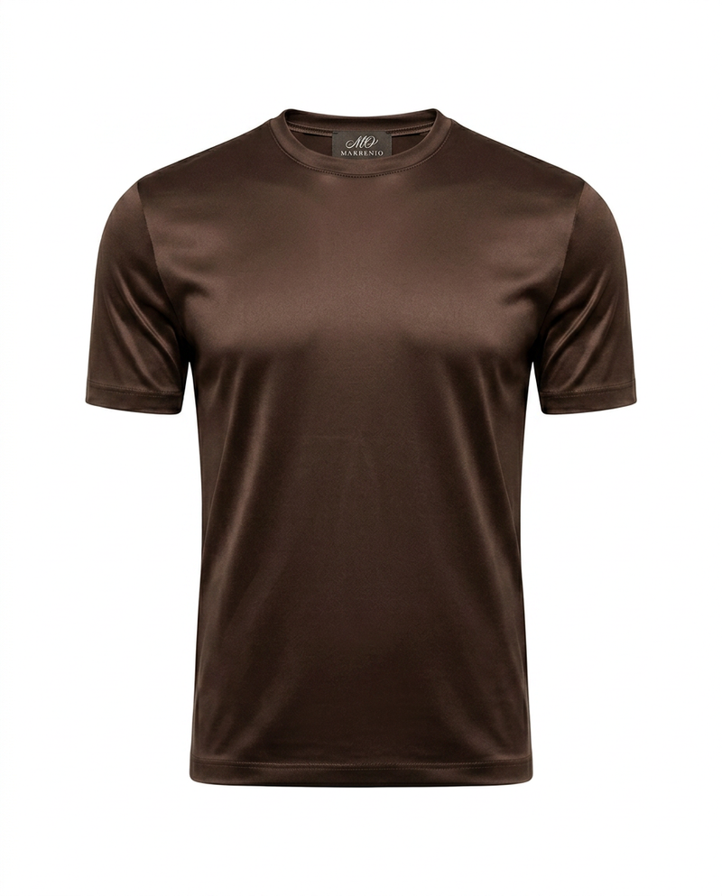 Silk Touch T-Shirt Brown