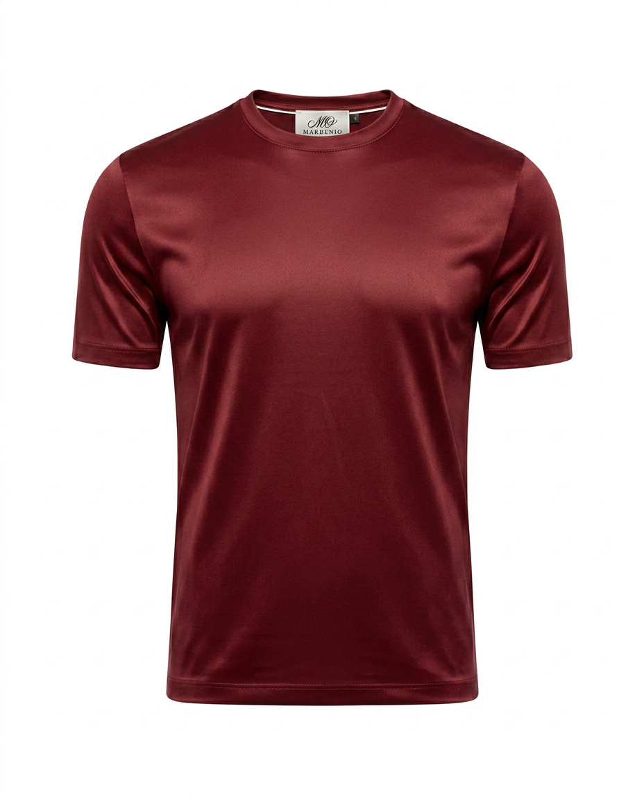 Silk Touch T-Shirt Bordeaux
