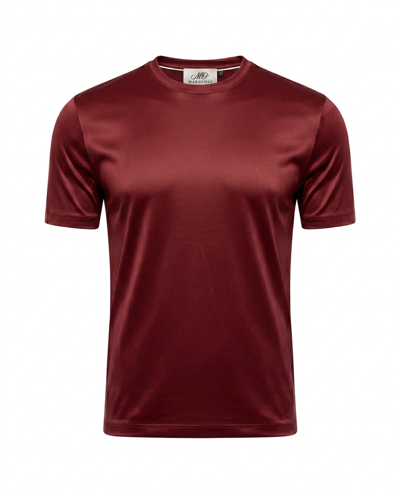 Silk Touch T-Shirt Bordeaux