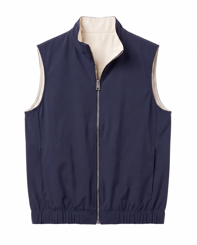Reversible Gilet Navy