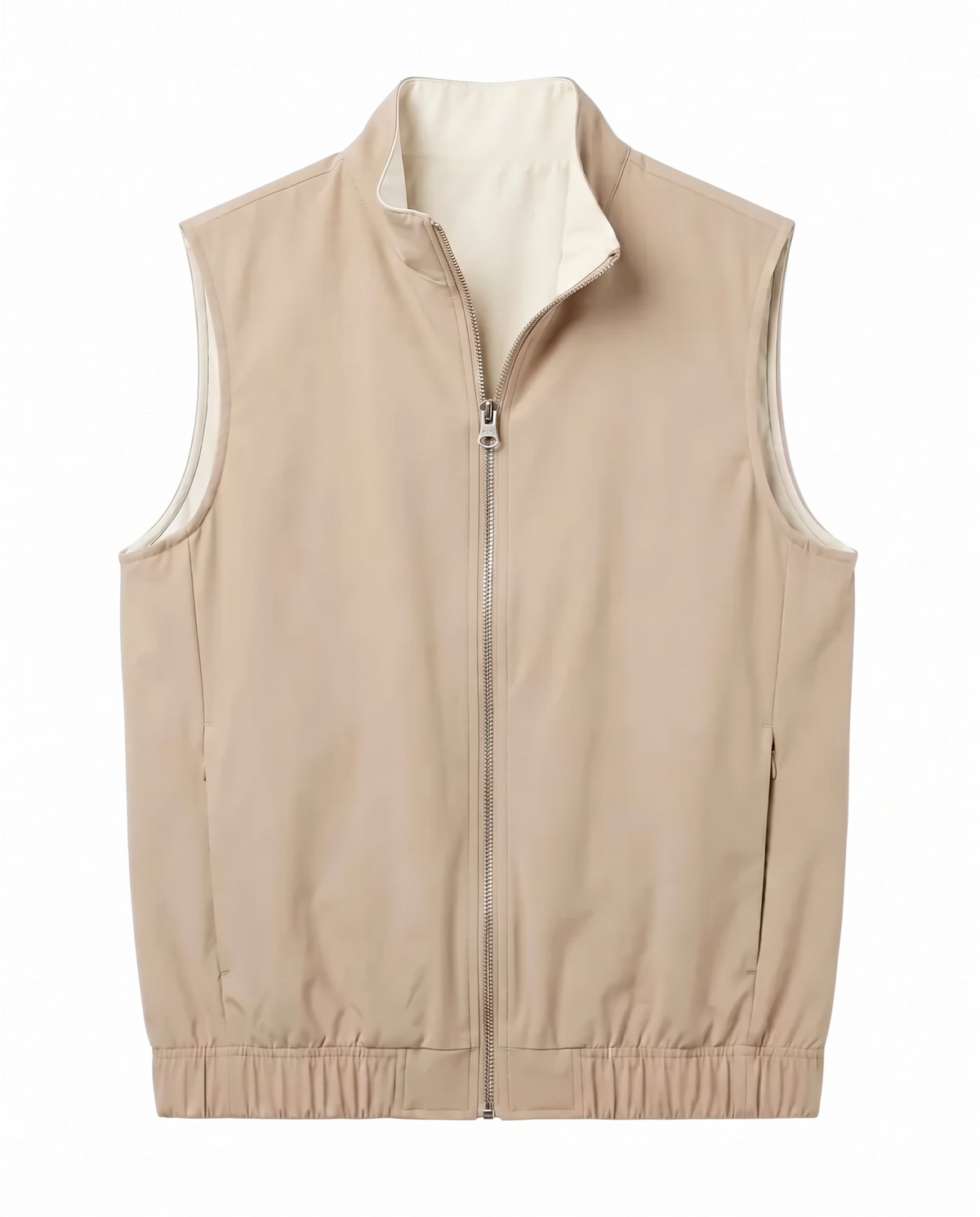 Reversible Gilet Beige