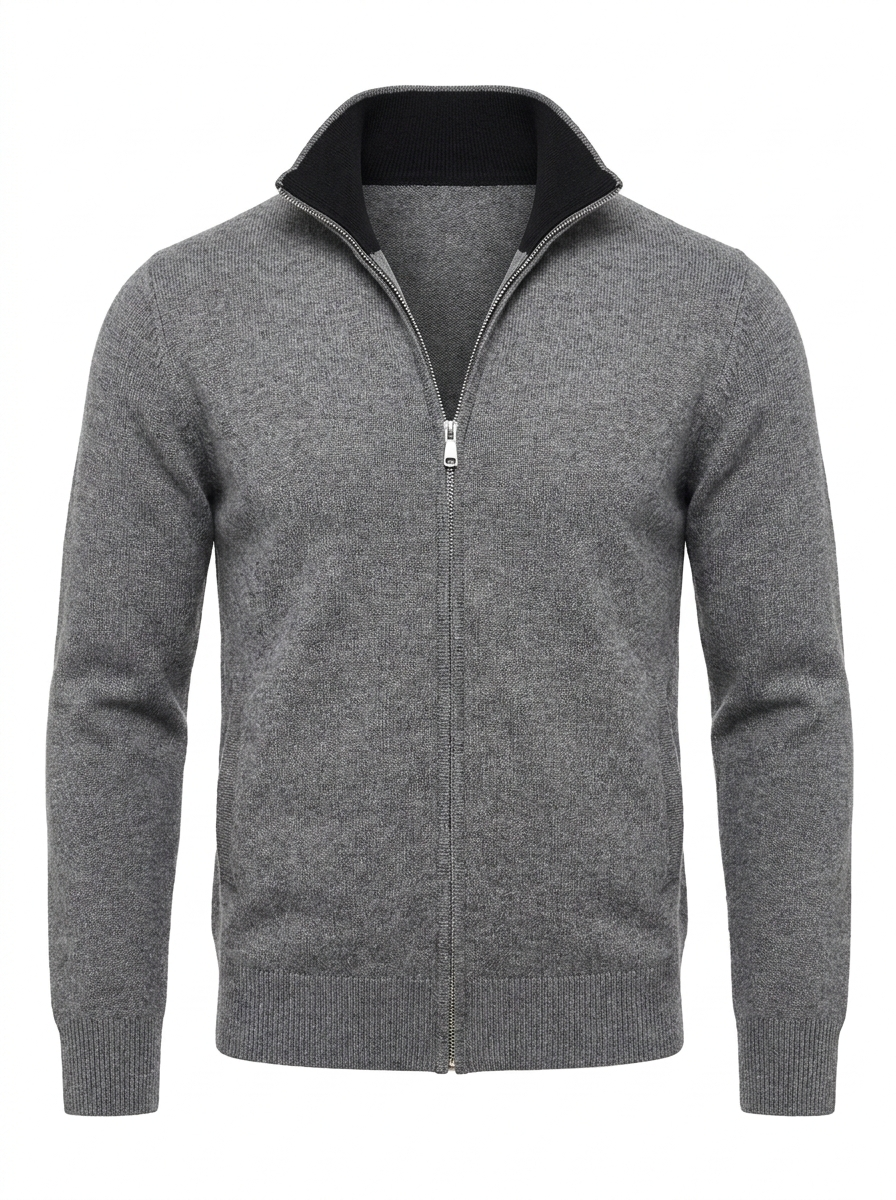 Cotton Cardigan Grey