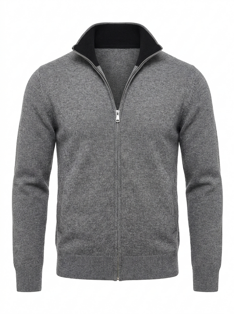 Cotton Cardigan Grey