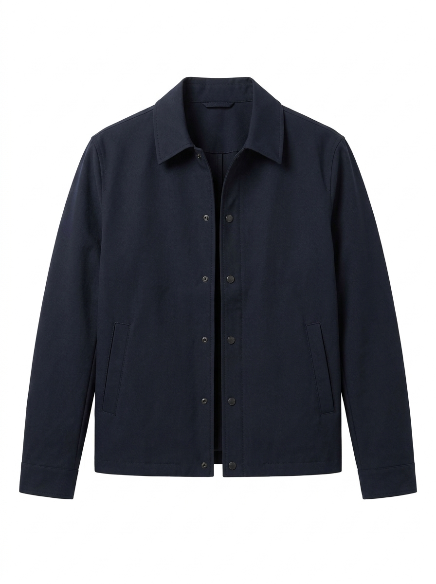 Lightweight Coach Jacket Navy