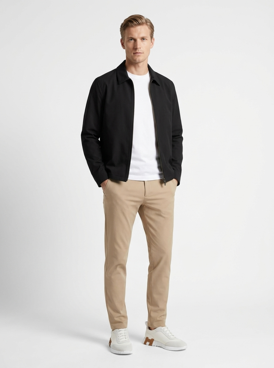 Liner Jacket Black