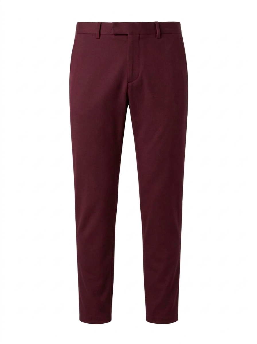 Structural Trouser Burgundy