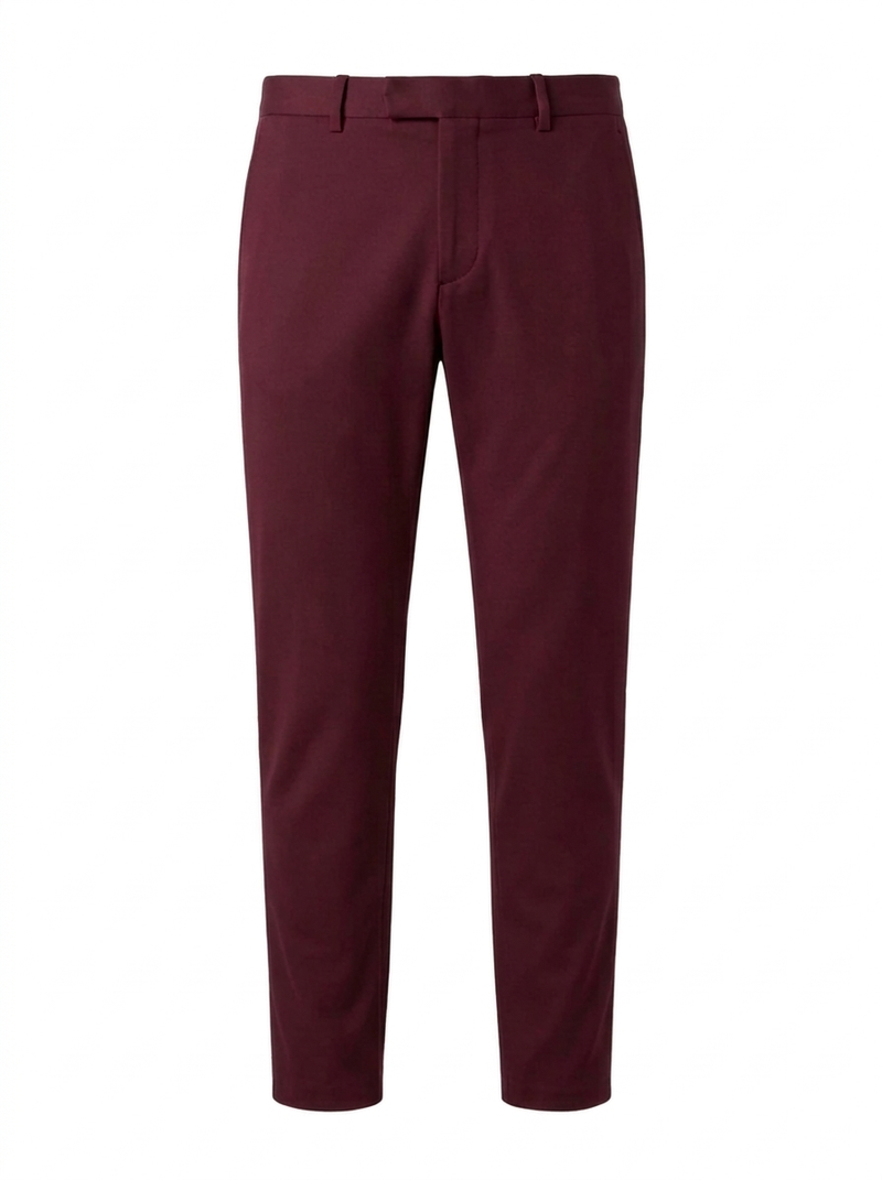 Structural Trouser Burgundy